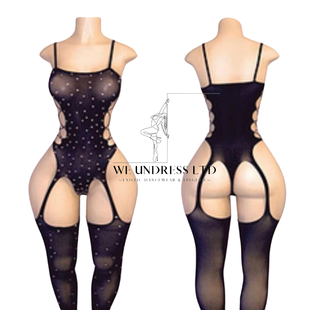 Mesh Body with Garter attachment