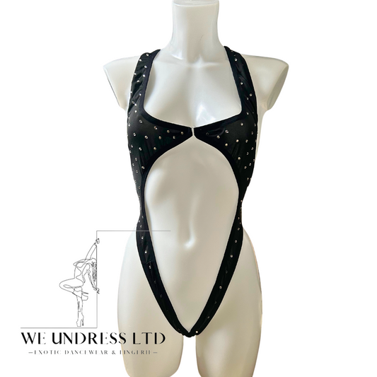 Black Rhinestone Body