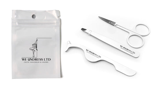 Eyelash Tweezer Set - white